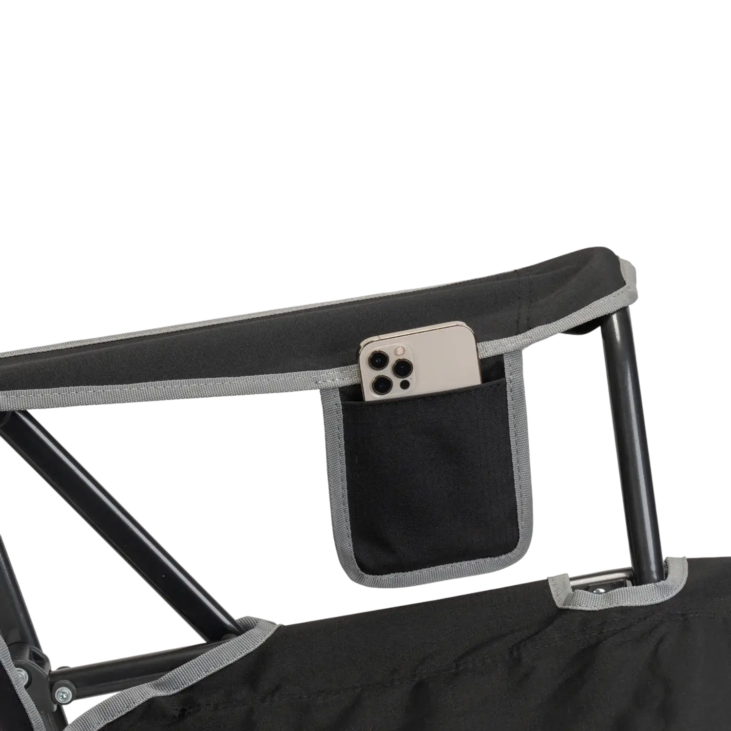 Smooth Motion Comfort Pro Rocker - Choice 375 - Patented Spring-Action Rocking Chair for Camping Detail