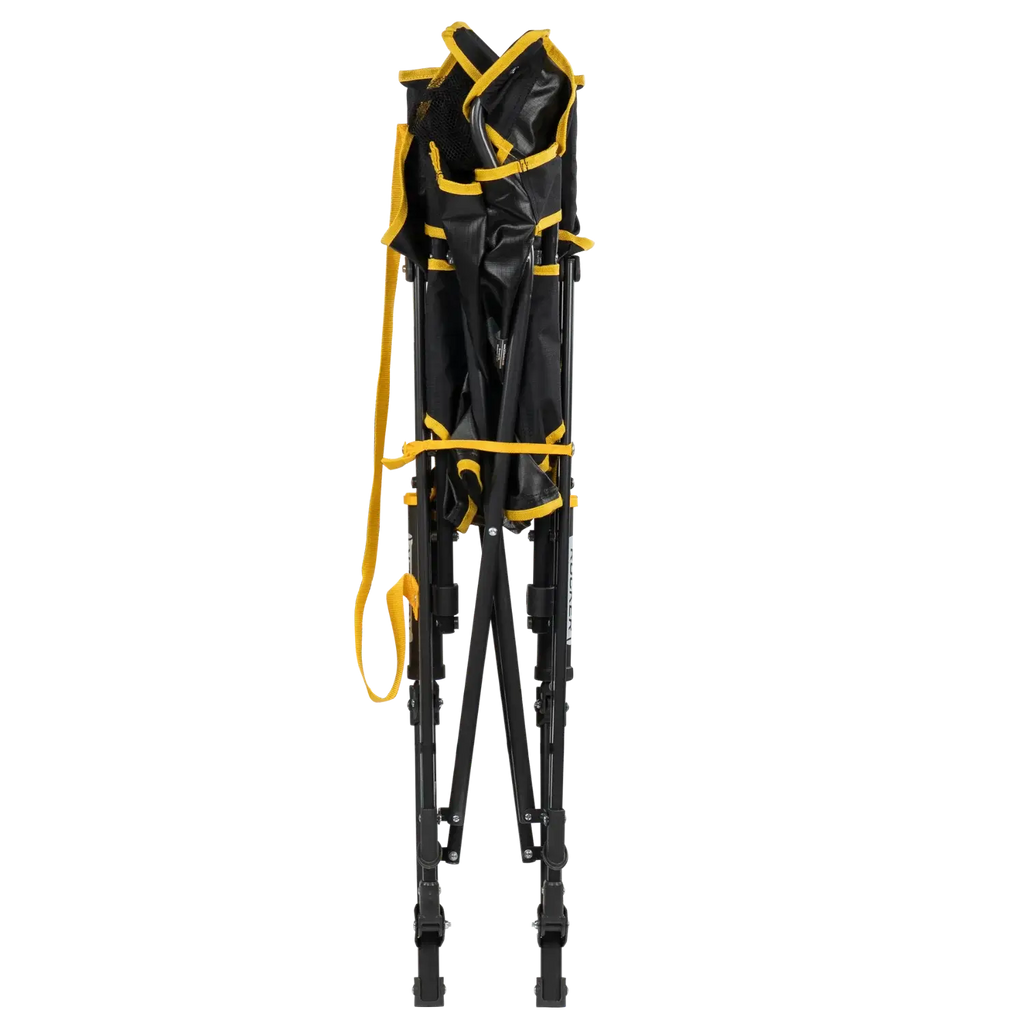 Heavy-Duty Freestyle College Comfort Pro Rocker - Iowa Hawkeyes - Choice 249 - Freestyle Rocker Portable Outdoor Folding Chair Detail