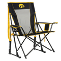 Heavy-Duty Freestyle College Comfort Pro Rocker - Iowa Hawkeyes - Choice 249 - Freestyle Rocker Portable Outdoor Folding Chair - Default Title
