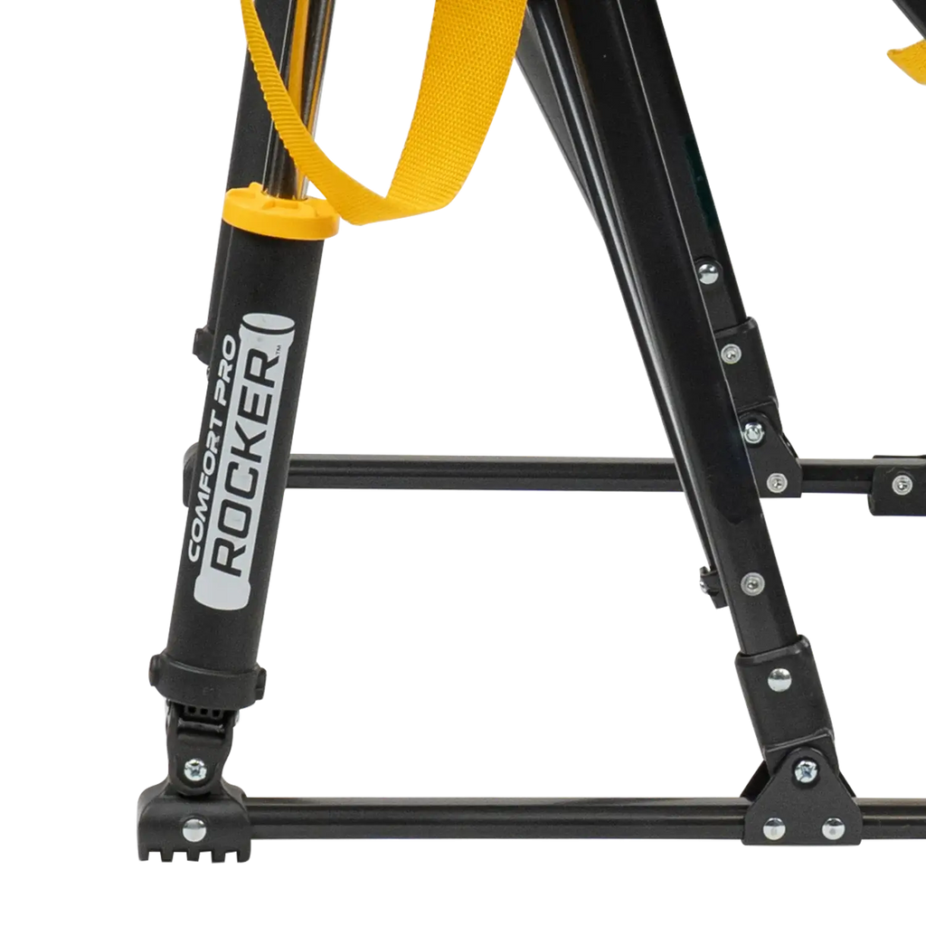 Heavy-Duty Freestyle College Comfort Pro Rocker - Iowa Hawkeyes - Choice 249 - Freestyle Rocker Portable Outdoor Folding Chair Detail