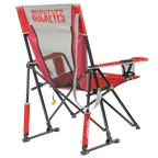 Smooth Motion College Comfort Pro Rocker - Ohio State Buckeyes - Choice 676 - RoadTrip Rocker Smooth Motion Camp Chair Detail