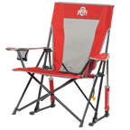 Smooth Motion College Comfort Pro Rocker - Ohio State Buckeyes - Choice 676 - RoadTrip Rocker Smooth Motion Camp Chair Detail