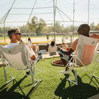 Patented Spring-Action Comfort Pro Rocker XL - Choice 107 - Freestyle Rocker Portable Outdoor Folding Chair Detail
