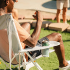 Patented Spring-Action Comfort Pro Rocker XL - Choice 107 - Freestyle Rocker Portable Outdoor Folding Chair Detail