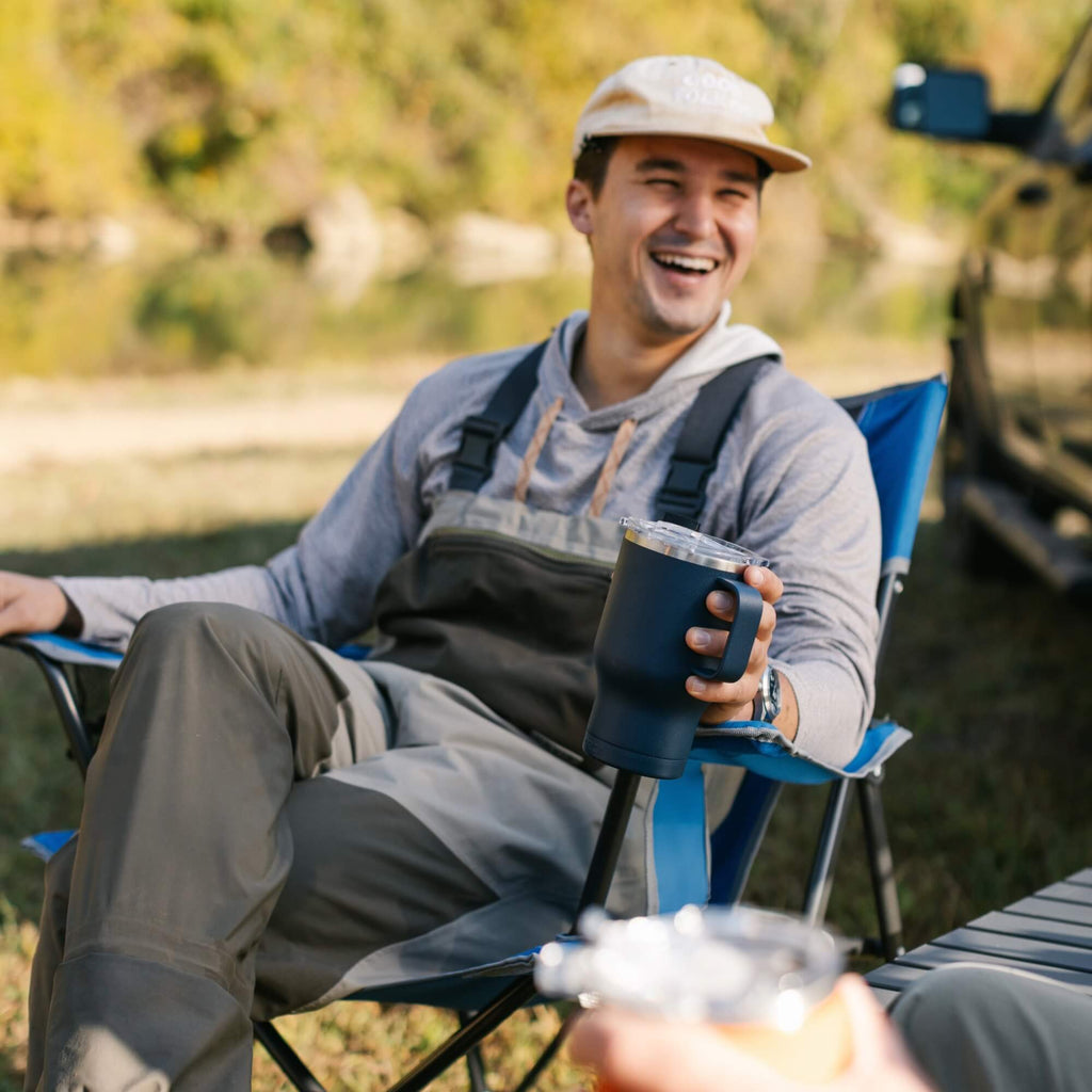 Space-Saving Pico Comfort Quad Chair - Choice 989 - Space-Saving Micro-Folding Chair for Backpacking Detail