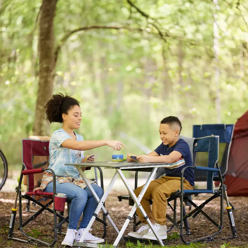 Portable Staging Compact Camp Table 25 - Choice 214 - Multi-Functional Heavy-Duty Grilling Table Counter Detail