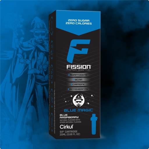 Natural Fruit Flavored Fission Blue Magic NRBF - Vitamin-Infused Natural Refreshing Flavor Core - Default Title
