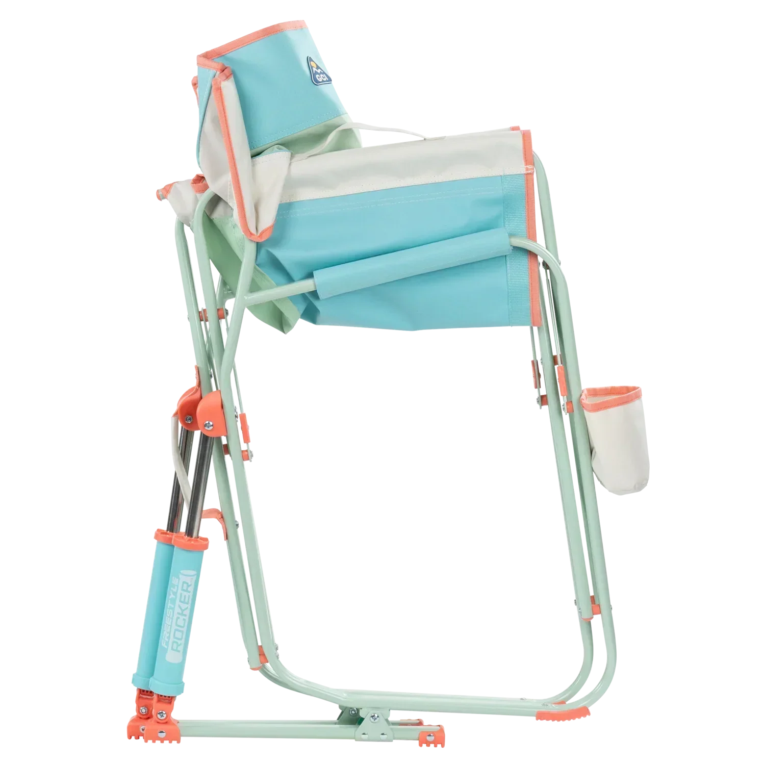 Patented Spring-Action Freestyle Rocker - Choice 711 - RoadTrip Rocker Smooth Motion Camp Chair Detail