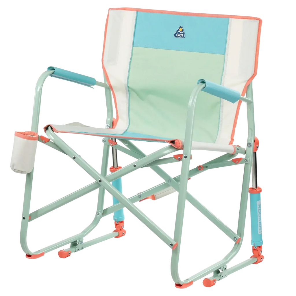 Patented Spring-Action Freestyle Rocker - Choice 711 - RoadTrip Rocker Smooth Motion Camp Chair Detail