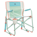 Patented Spring-Action Freestyle Rocker - Choice 711 - RoadTrip Rocker Smooth Motion Camp Chair - Ivory