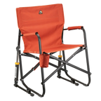 Smooth Motion Freestyle Rocker - Pumpkin Spice - Choice 373 - Patented Spring-Action Rocking Chair for Camping - Pumpkin Spice
