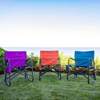 Smooth Motion Freestyle Rocker - Pumpkin Spice - Choice 373 - Patented Spring-Action Rocking Chair for Camping Detail