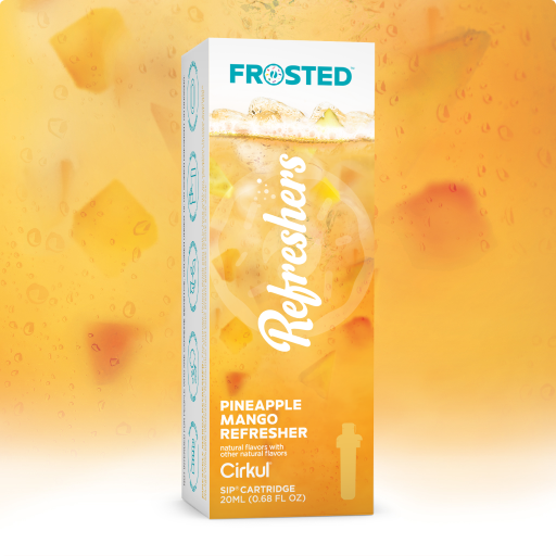 Zero-Calorie Frosted Pineapple Mango Refresher DCGF - Vitamin-Infused Natural Refreshing Flavor Core - Default Title
