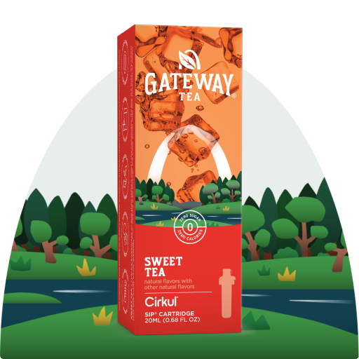 Sugar-Free Gateway Sweet Tea ZMX1 - Zero-Calorie Multi-Flavor Sip Pods for Water Bottle - Default Title
