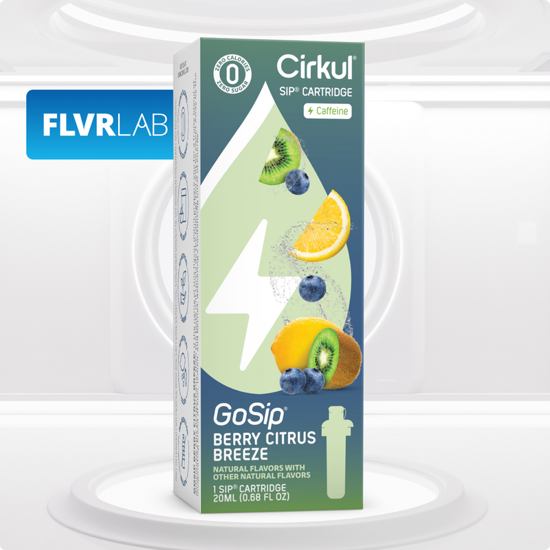 Natural Fruit Flavored GoSip Berry Citrus Breeze 2YHA - Zero-Calorie Multi-Flavor Sip Pods for Water Bottle - Default Title