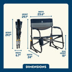 Luxury Camp Grab & Go Rocker - Choice 551 - RoadTrip Rocker Smooth Motion Camp Chair Detail