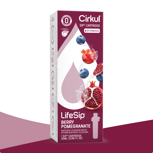 Natural Fruit Flavored LifeSip Berry Pomegranate (Stevia) ZYW1 - Sugar-Free Fruit Flavor Cartridge Refill - Default Title