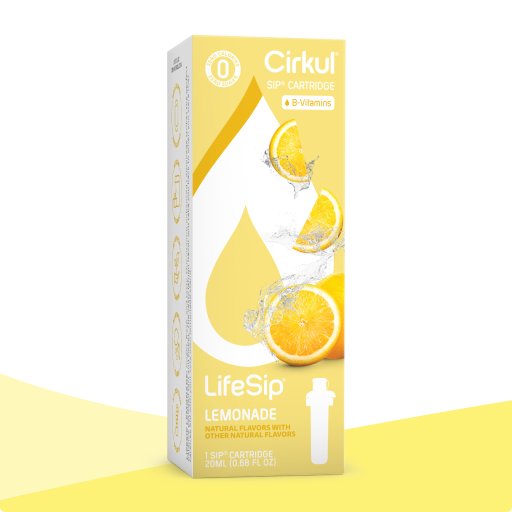 Refreshing Electrolyte LifeSip Lemonade ZO3J - Electrolyte Hydration Enhanced Taste Cartridges - Default Title