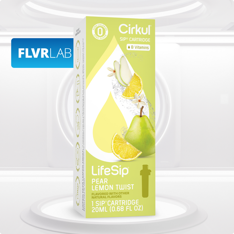 Zero-Calorie LifeSip Pear Lemon Twist L82Z - Electrolyte Hydration Enhanced Taste Cartridges - Default Title