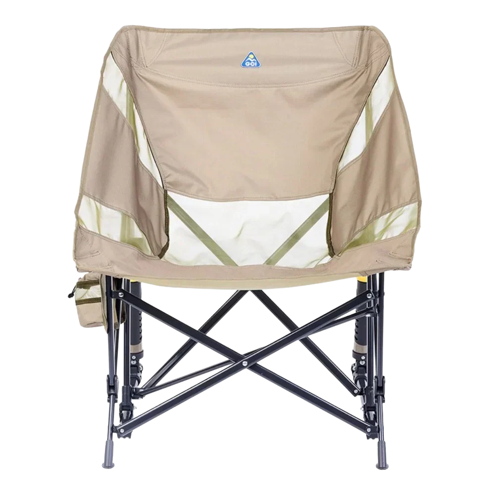 Patented Spring-Action Pod Rocker Elite - Choice 832 - Freestyle Rocker Portable Outdoor Folding Chair Detail