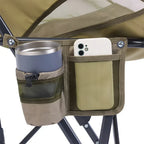 Patented Spring-Action Pod Rocker Elite - Choice 832 - Freestyle Rocker Portable Outdoor Folding Chair Detail