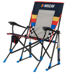 Heavy-Duty Freestyle RoadTrip Rocker - NASCAR For Him - Choice 453 - Patented Spring-Action Rocking Chair for Camping Detail