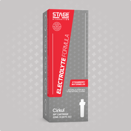 Refreshing Electrolyte Stage Strawberry Watermelon 4X03 - Sugar-Free Fruit Flavor Cartridge Refill - Default Title