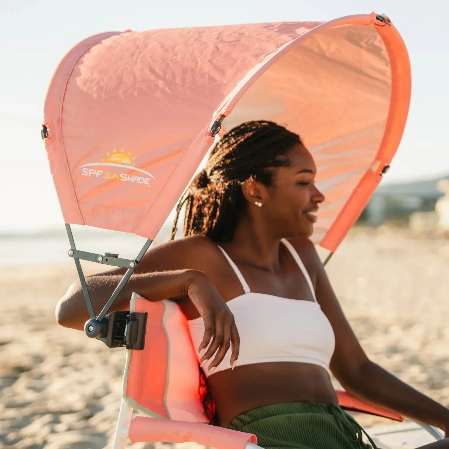 Portable Canopy SunShade Accessory - Choice 361 - Pop-Up Outdoor Sun Shelter - UV400 Protection Detail