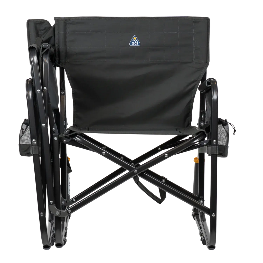 Premium All-Weather Tandem Rocker - Choice 227 - Patented Spring-Action Rocking Chair for Camping Detail