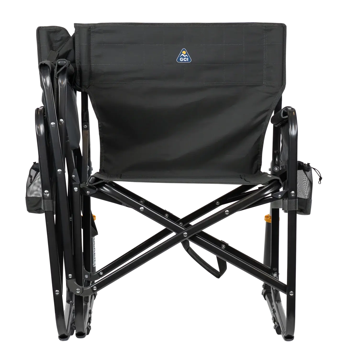 Premium All-Weather Tandem Rocker - Choice 227 - Patented Spring-Action Rocking Chair for Camping Detail