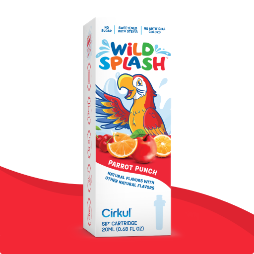 Vitamin-Infused Wild Splash Parrot Punch RQMG - Electrolyte Hydration Enhanced Taste Cartridges - Default Title