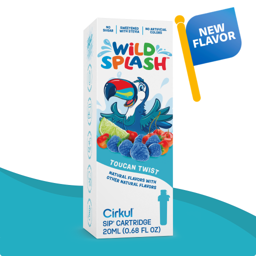 Zero-Calorie Wild Splash Toucan Twist PF3X - Sugar-Free Fruit Flavor Cartridge Refill - Default Title